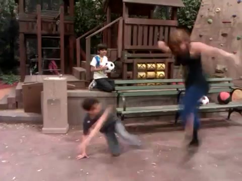 Cameron vs. Debby - Kung Fu battle! 084