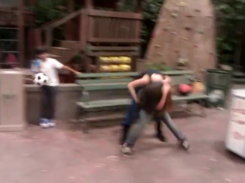 Cameron vs. Debby - Kung Fu battle! 096