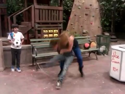 Cameron vs. Debby - Kung Fu battle! 101