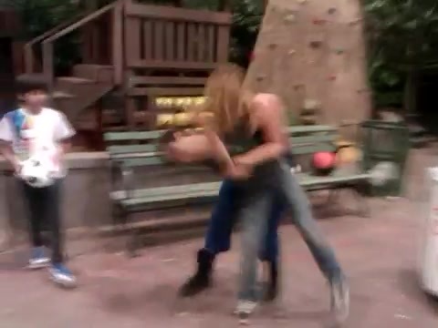Cameron vs. Debby - Kung Fu battle! 106