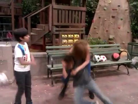 Cameron vs. Debby - Kung Fu battle! 113