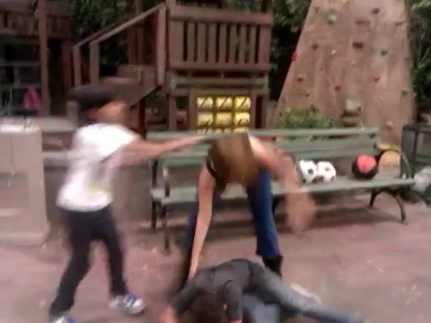 Cameron vs. Debby - Kung Fu battle! 115