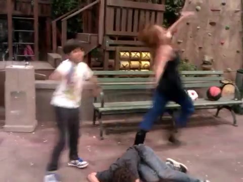 Cameron vs. Debby - Kung Fu battle! 119