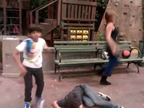 Cameron vs. Debby - Kung Fu battle! 120
