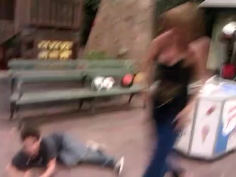 Cameron vs. Debby - Kung Fu battle! 129
