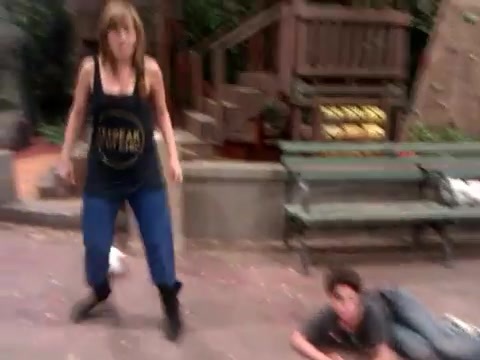 Cameron vs. Debby - Kung Fu battle! 157