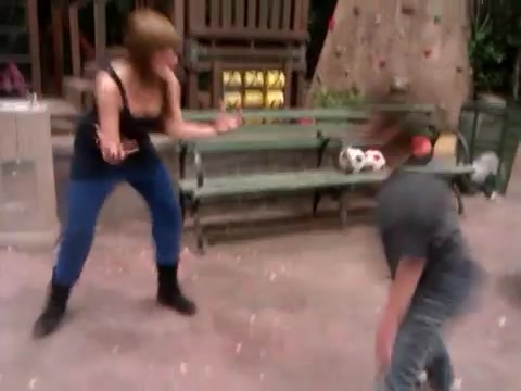 Cameron vs. Debby - Kung Fu battle! 176