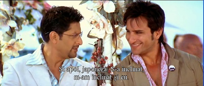 Ron: Si apoi japoneza s-a inclinat, m-am inclinat si eu...