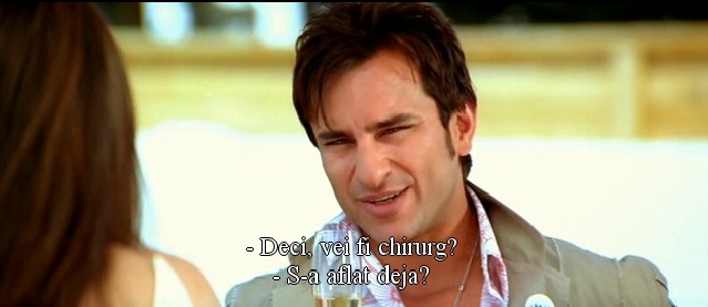 Deci vei fi chirurg...