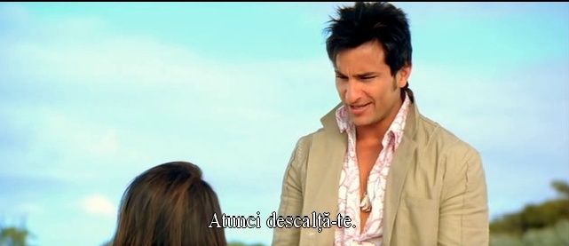 Atunci descalta-te. Ma descalt si eu