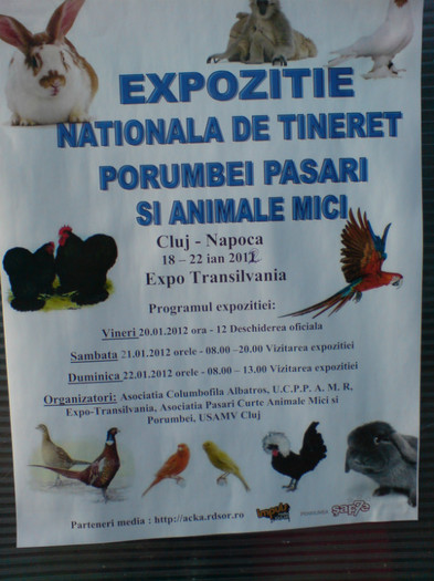 expo tineret Cluj - EXPO NATIONALA TINERET CLUJ 18-22 IANUARIE 2012