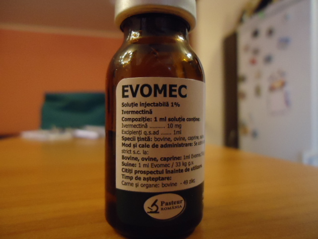 EVOMEC - x-Medicamente necesare ingrijirii iepurilor de rasa
