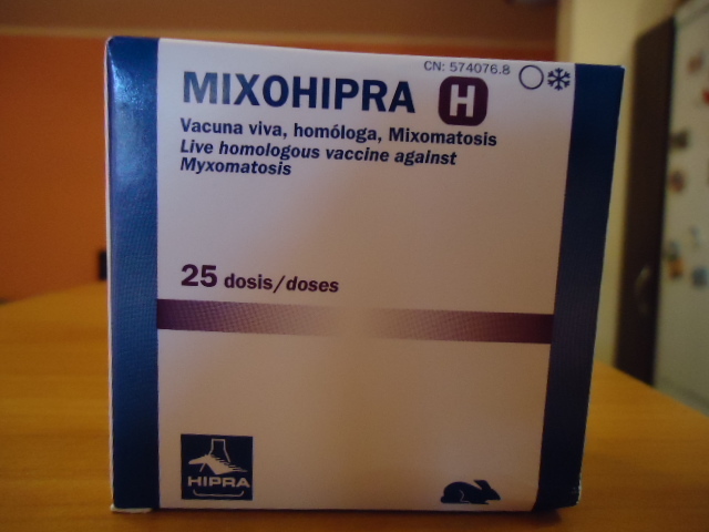 MIXOHIPRA H-vaccin mixomatoza - x-Medicamente necesare ingrijirii iepurilor de rasa
