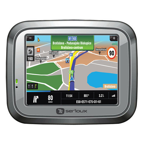 Sistem de navigatie Serioux UrbanPilot Q408 - 1 Sistem de navigatie Serioux UrbanPilot Q408 si card microSd 2Gb cadou