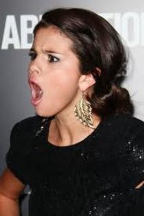 haaaaa! - selena gomez poze funny