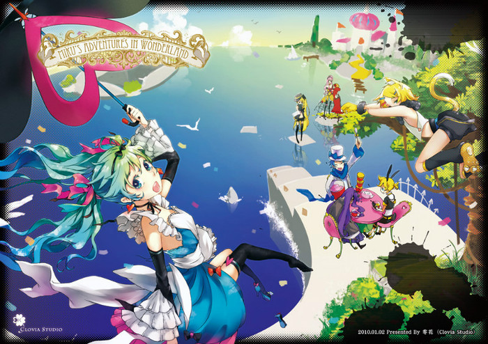 moe 171316 akita_neru animal_ears hatsune_miku kagamine_len kagamine_rin kaito kamui_gakupo megurine - Hatsune Miku