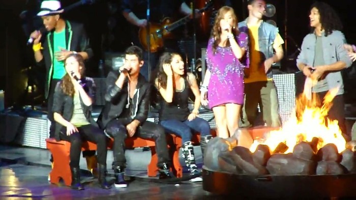Camp Rock 2 Cast - This Is Our Song - 8_17_10 501 - Demilush and Joe - Camp Rock 2 Cast - This Is Our Song - 8 17 10 - Part oo2