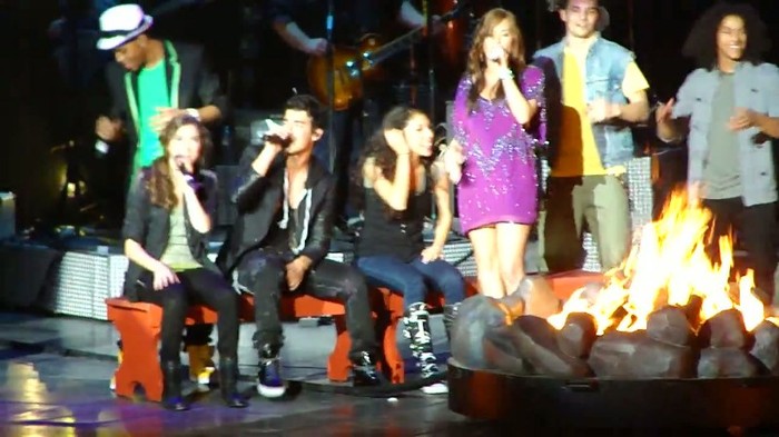 Camp Rock 2 Cast - This Is Our Song - 8_17_10 503 - Demilush and Joe - Camp Rock 2 Cast - This Is Our Song - 8 17 10 - Part oo2