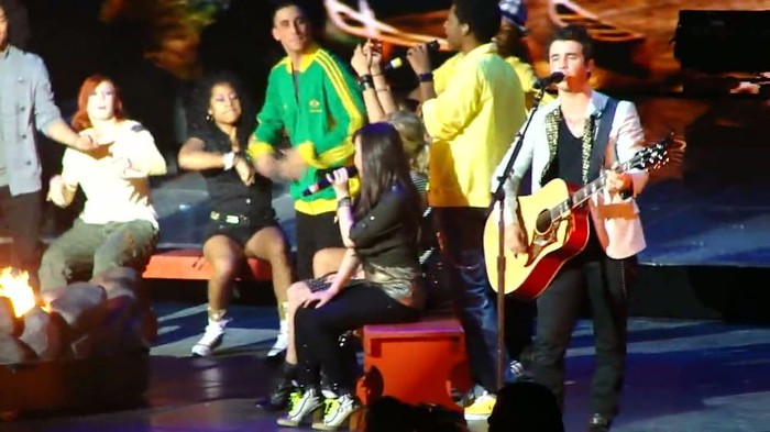 Camp Rock 2 Cast - This Is Our Song - 8_17_10 532 - Demilush and Joe - Camp Rock 2 Cast - This Is Our Song - 8 17 10 - Part oo2