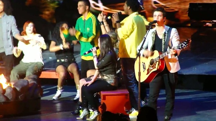 Camp Rock 2 Cast - This Is Our Song - 8_17_10 533 - Demilush and Joe - Camp Rock 2 Cast - This Is Our Song - 8 17 10 - Part oo2