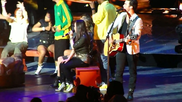 Camp Rock 2 Cast - This Is Our Song - 8_17_10 541 - Demilush and Joe - Camp Rock 2 Cast - This Is Our Song - 8 17 10 - Part oo2