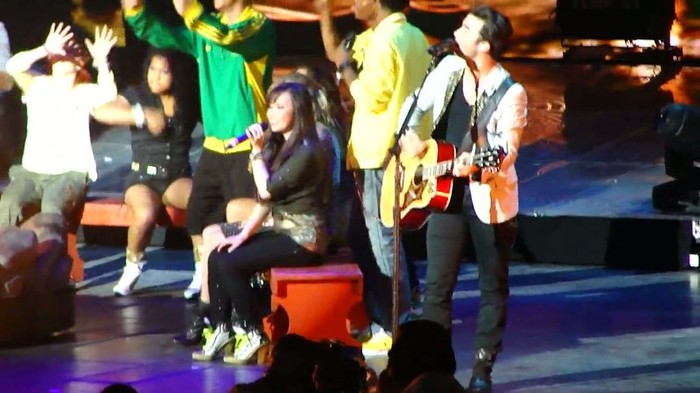 Camp Rock 2 Cast - This Is Our Song - 8_17_10 545