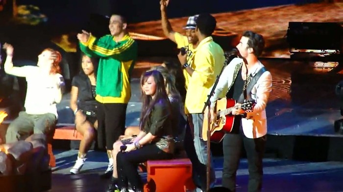 Camp Rock 2 Cast - This Is Our Song - 8_17_10 549