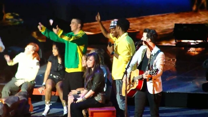 Camp Rock 2 Cast - This Is Our Song - 8_17_10 552
