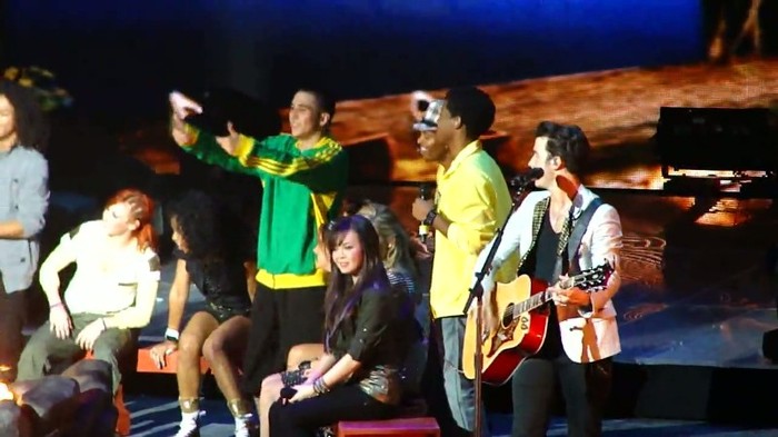 Camp Rock 2 Cast - This Is Our Song - 8_17_10 556 - Demilush and Joe - Camp Rock 2 Cast - This Is Our Song - 8 17 10 - Part oo2