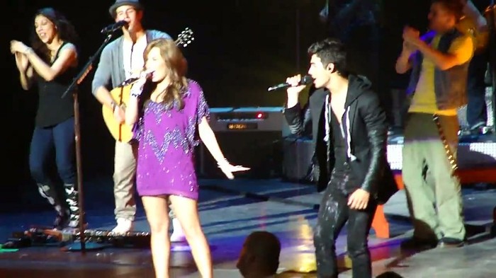 Camp Rock 2 Cast - This Is Our Song - 8_17_10 844 - Demilush and Joe - Camp Rock 2 Cast - This Is Our Song - 8 17 10 - Part oo2