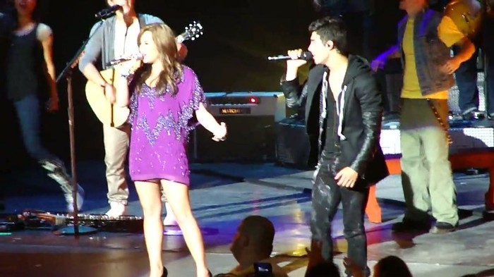 Camp Rock 2 Cast - This Is Our Song - 8_17_10 851 - Demilush and Joe - Camp Rock 2 Cast - This Is Our Song - 8 17 10 - Part oo2