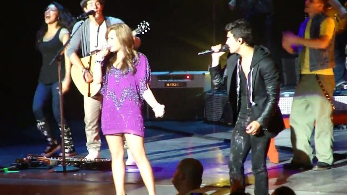 Camp Rock 2 Cast - This Is Our Song - 8_17_10 854 - Demilush and Joe - Camp Rock 2 Cast - This Is Our Song - 8 17 10 - Part oo2