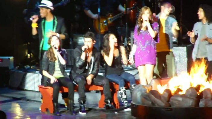 Camp Rock 2 Cast - This Is Our Song - 8_17_10 499 - Demilush and Joe - Camp Rock 2 Cast - This Is Our Song - 8 17 10 - Part oo1