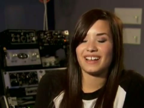 Demi in the recording studio. 506 - Demilush - In the recording studio - Part oo2