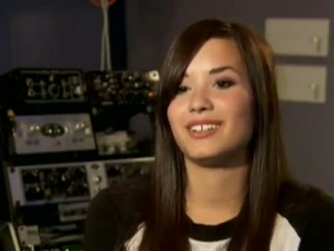 Demi in the recording studio. 510 - Demilush - In the recording studio - Part oo2