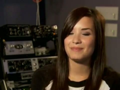 Demi in the recording studio. 517 - Demilush - In the recording studio - Part oo2