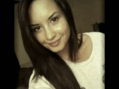 Demi in the recording studio. 070