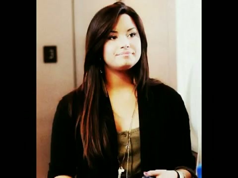 Demi in the recording studio. 074