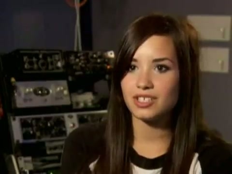 Demi in the recording studio. 651