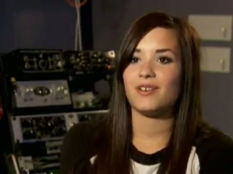 Demi in the recording studio. 655 - Demilush - In the recording studio - Part oo2