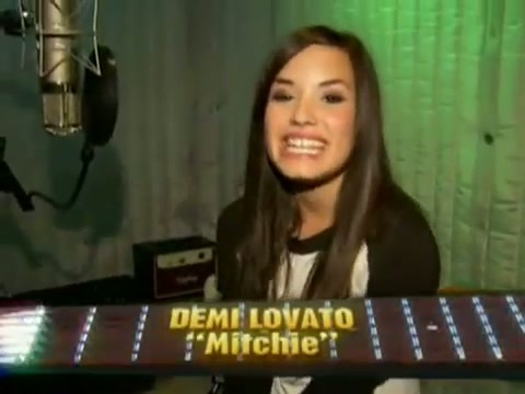 Demi in the recording studio. 135