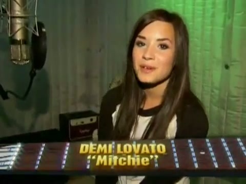 Demi in the recording studio. 138
