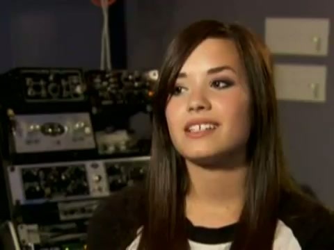 Demi in the recording studio. 254 - Demilush - In the recording studio - Part oo1