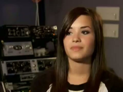 Demi in the recording studio. 289