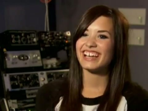 Demi in the recording studio. 485