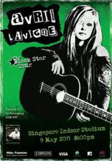 black star tour9 - 0 avril lavigne black star tour 0