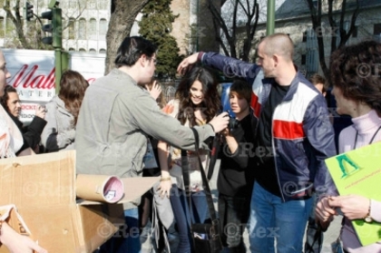 normal_003 - MARCH 29TH - Leaving Disney Channel Studios in Madrid Spain