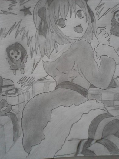 Anime girl Christmas - 0                      0desenele mele - alegeti preferatul
