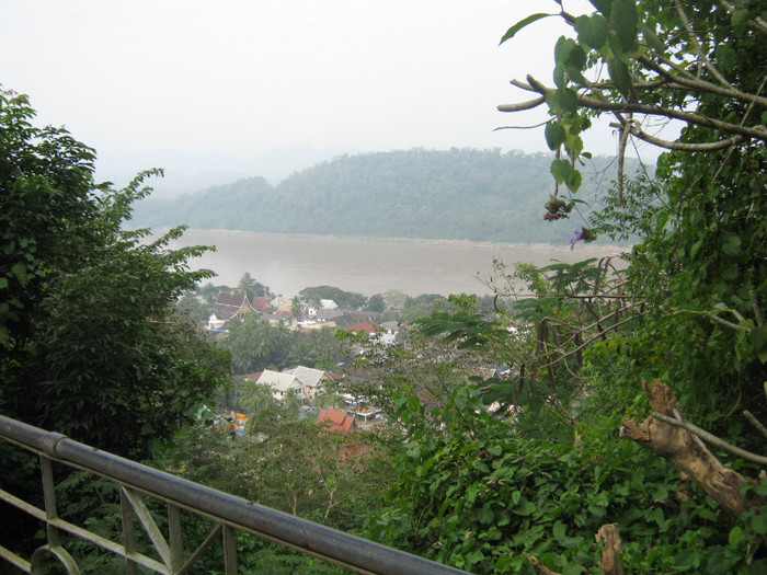 Luang Prabang - vedere de pe colina Phousi - Laos