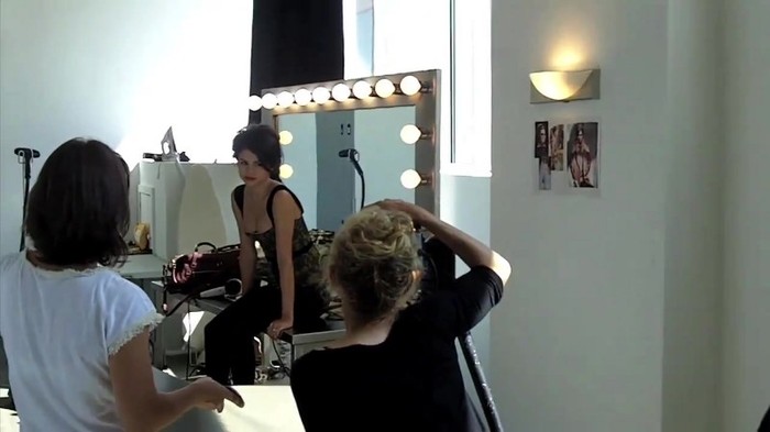 Latina Magazine covershoot bts 049